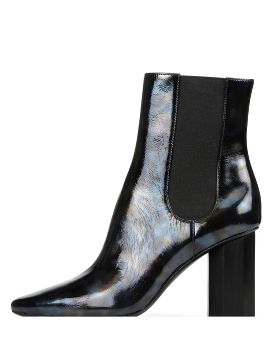 Donald J. Pliner Shoes - Donald Pliner Laila oil slick heel ankle boot 9.5